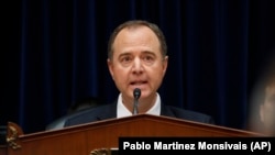 Senator Adam Schiff, the chairman of the House Intelligence Committee (file photo)