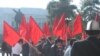 Kyrgyz Demonstrators Gather For Protest