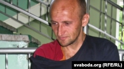 Belarusian activist Kastus Zhukouski seemed to be in a haggard condition when he appeared in court last week. 