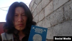 An image from the social-media account of an Islamic State militant called Artyom shows him holding an apparent Kazakh passport.