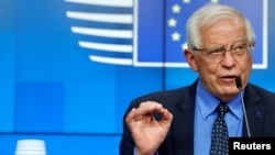 "The decision by the Russian prosecutor-general ultimately harms the interests of Russian people and possibilities for open and free dialogue," said a spokesman for Josep Borrell.