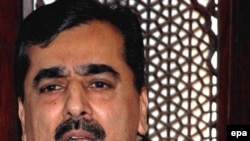 Pakistani Prime Minister Yousuf Raza Gilani