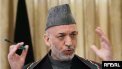 Afghan President Hamid Karzai