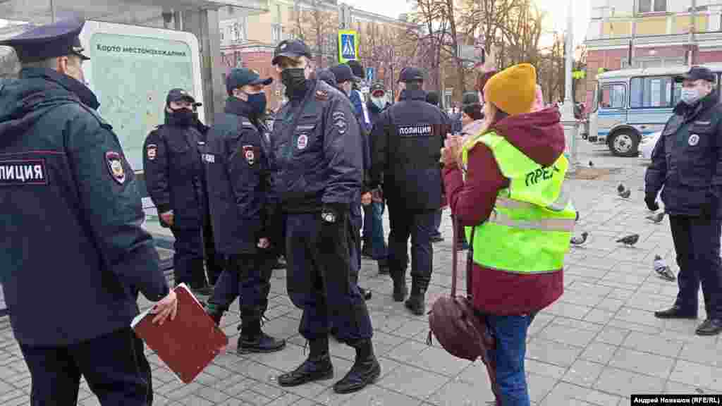 Police in the Siberian city of Kemerovo