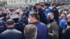 Police in Vladikavkaz detained dozens of protesters in April 2020 when about 2,000 people gathered in the central square of North Ossetia's capital to demand the resignation of the region's leader.