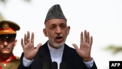 Afghan President Hamid Karzai