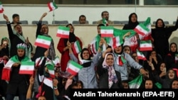 Several hundred mostly selected women were allowed to watch the Asian Champions League final in Tehran this month. 