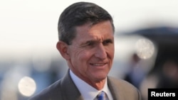 Michael Flynn initially denied discussing sanctions in phone calls with Kislyak around the time the Obama administration imposed new punishments on Russia over alleged meddling in the U.S. presidential election and harassment of diplomats.