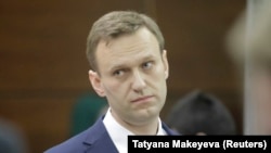 Russian opposition leader Aleksei Navalny (file photo)