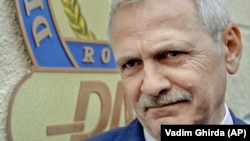 Liviu Dragnea is the leader of Romania's ruling Social Democratic party. (file photo)