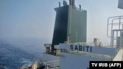 The Sabiti tanker was apparently hit in Red Sea waters off Saudi Arabia on October 11, Iranian media have reported. (file photo)