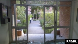 The Tehran University dorm after the attack by security forces on June 14.