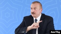 Azerbaijani President Ilham Aliyev (file photo)