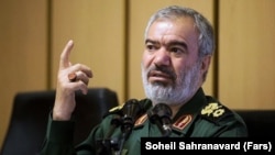 Ali Fadavi is the second most senior commander in Iran's Islamic Revolutionary Guards Corps. (file photo)