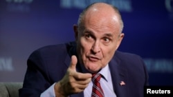 Rudy Giuliani is the former mayor of New York City and is believed to be a leading candidate to become U.S. President-elect Donald Trump's secretary of state.