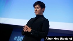 The founder and CEO of Telegram, Pavel Durov