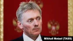 Kremlin spokesman Dmitry Peskov (file photo)