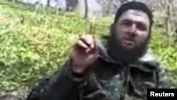 Did Chechen rebel leader Doku Umarov warn of the attacks in this video?