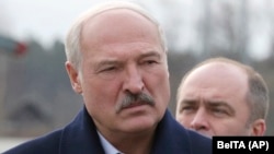 Belarusian President Alyaksandr Lukashenka (file photo)