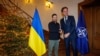 Ukrainian President Volodymyr Zelenskiy meets with NATO chief Mark Rutte in Brussels.