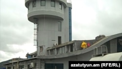 The new airport terminal near Stepanakert