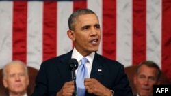 U.S. President Barack Obama threatened to veto fresh sanctions on Iran during his State of the Union address on January 28.