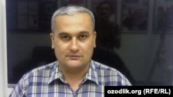 Uzbek journalist Bobomurod Abdullaev (file photo)