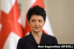 Georgian Culture Minister Tea Tsulukiani (file photo)